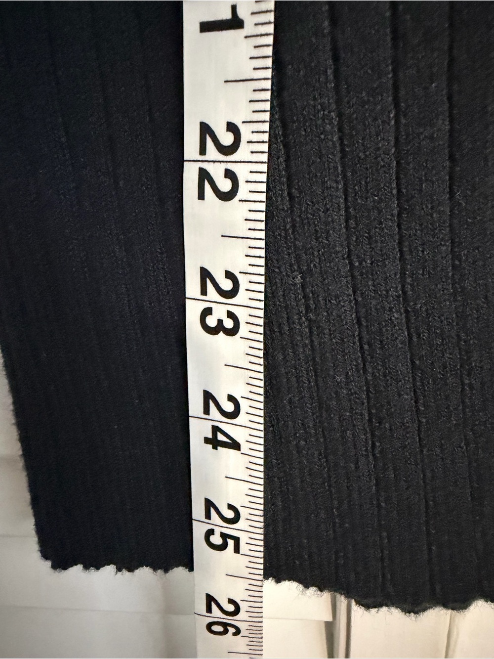 Abercrombie & Fitch Black Ribbed Knit Skirt Sz S NWT Minimalist, Feminine, knit - Picture 5 of 7